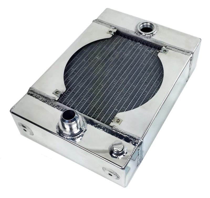 Chłodnica specjalna CSF 7065 UNIVERSAL Drag Race/Tuck – 10,5 wys. x 10 l x 3,6 W (5,65 cala z wentylatorem) — zdjęcie 1