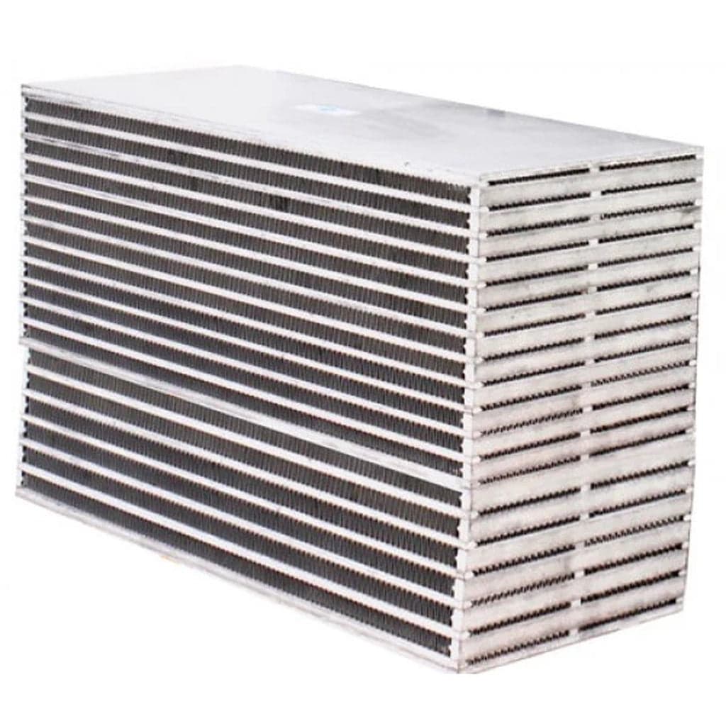 CSF 8086 MEGA WODA/POWIETRZE Rdzeń intercoolera z listwą i płytką 12x12x6 — zdjęcie 1