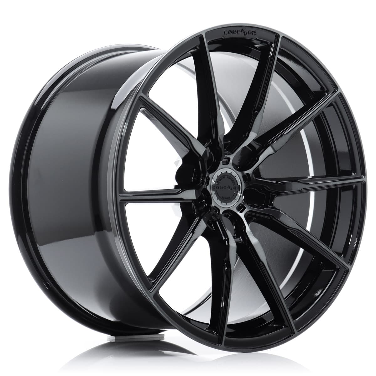 Concaver CVR4 22″ Deep Double Tinted Black – zdjęcie felgi