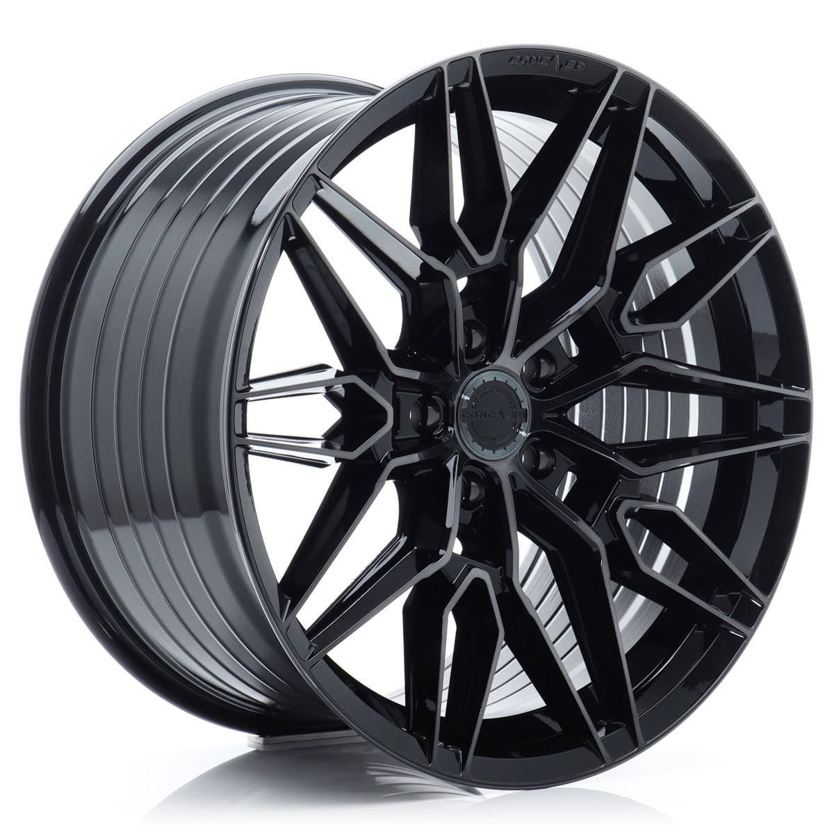 Concaver CVR6 22″ Deep Double Tinted Black – zdjęcie felgi