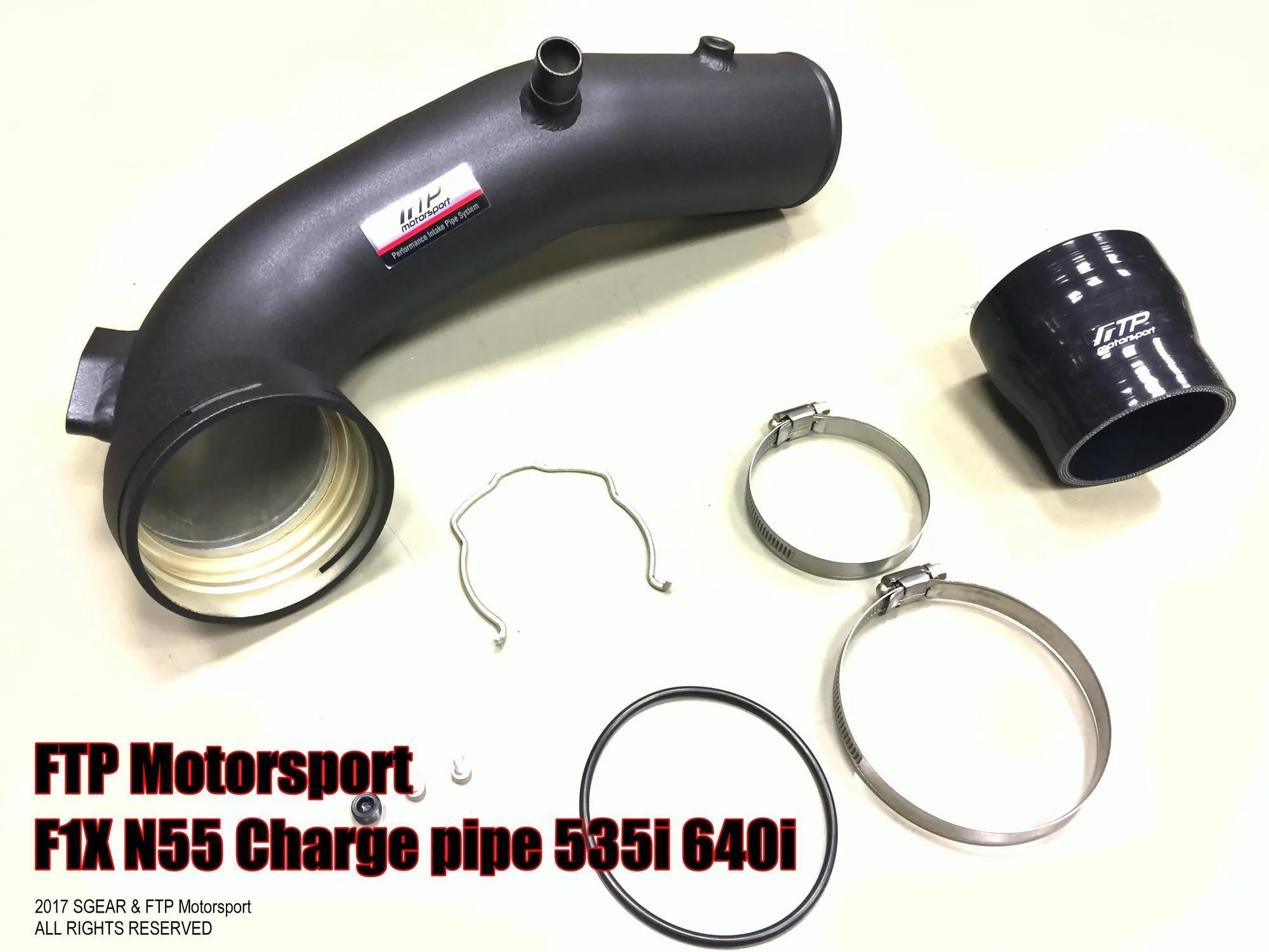 FTP Motorsport BMW F1X N55 charge pipe, 13717609811 – zdjęcie produktu