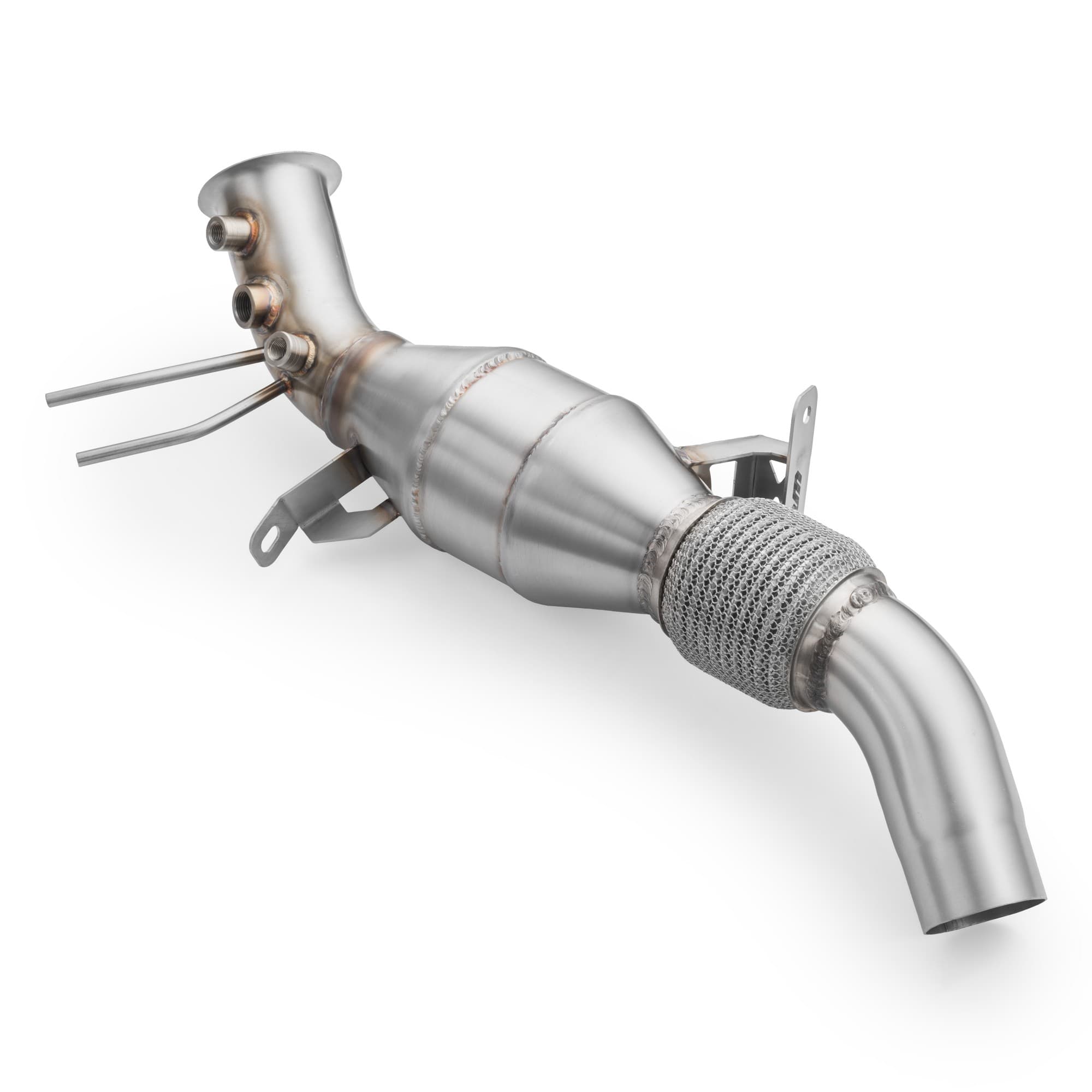 Downpipe BMW F30, F31, F34 316d, 318d, 318dx, 320d, 320dx, 325d, 328d, 328dx B47, N47N, N47S1 +SILENCER – zdjęcie produktu