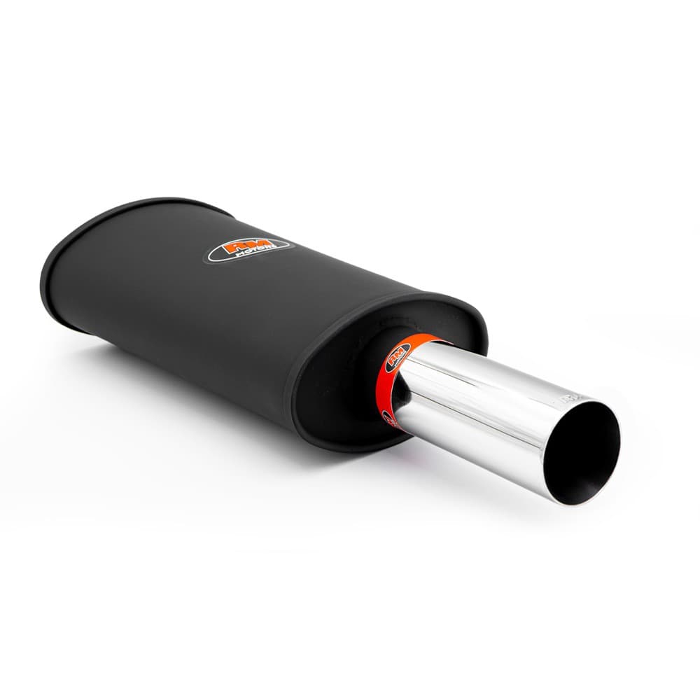 Tłumik sportowy RM118 z końcówką polerowaną KPCP76/76 – zdjęcie produktu