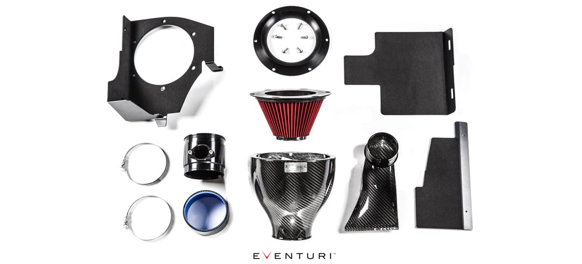 E46-M3-Eventuri-Intake-components