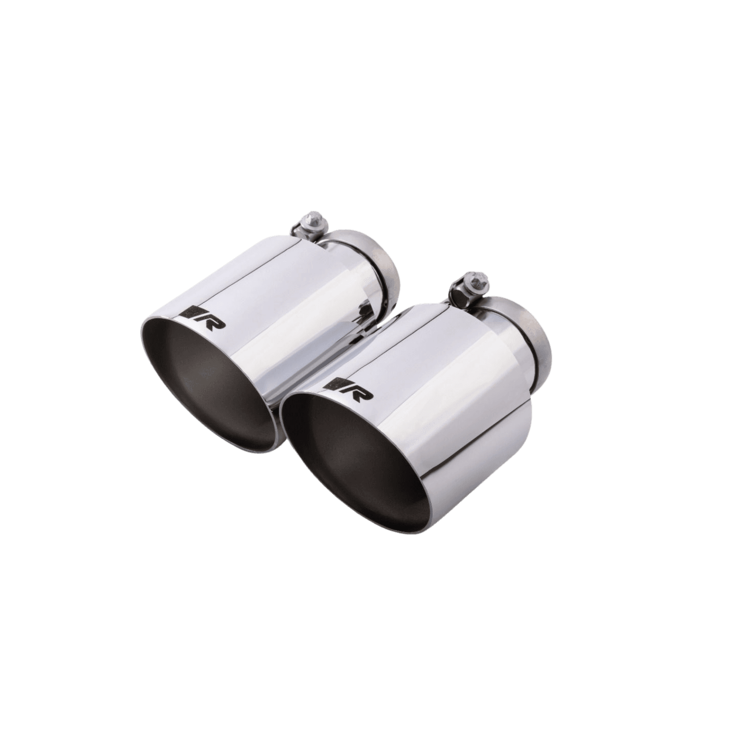 REMUS 0026 80SAR — Tail pipe set Ø 115 mm, stainless steel, engraved, chromed,