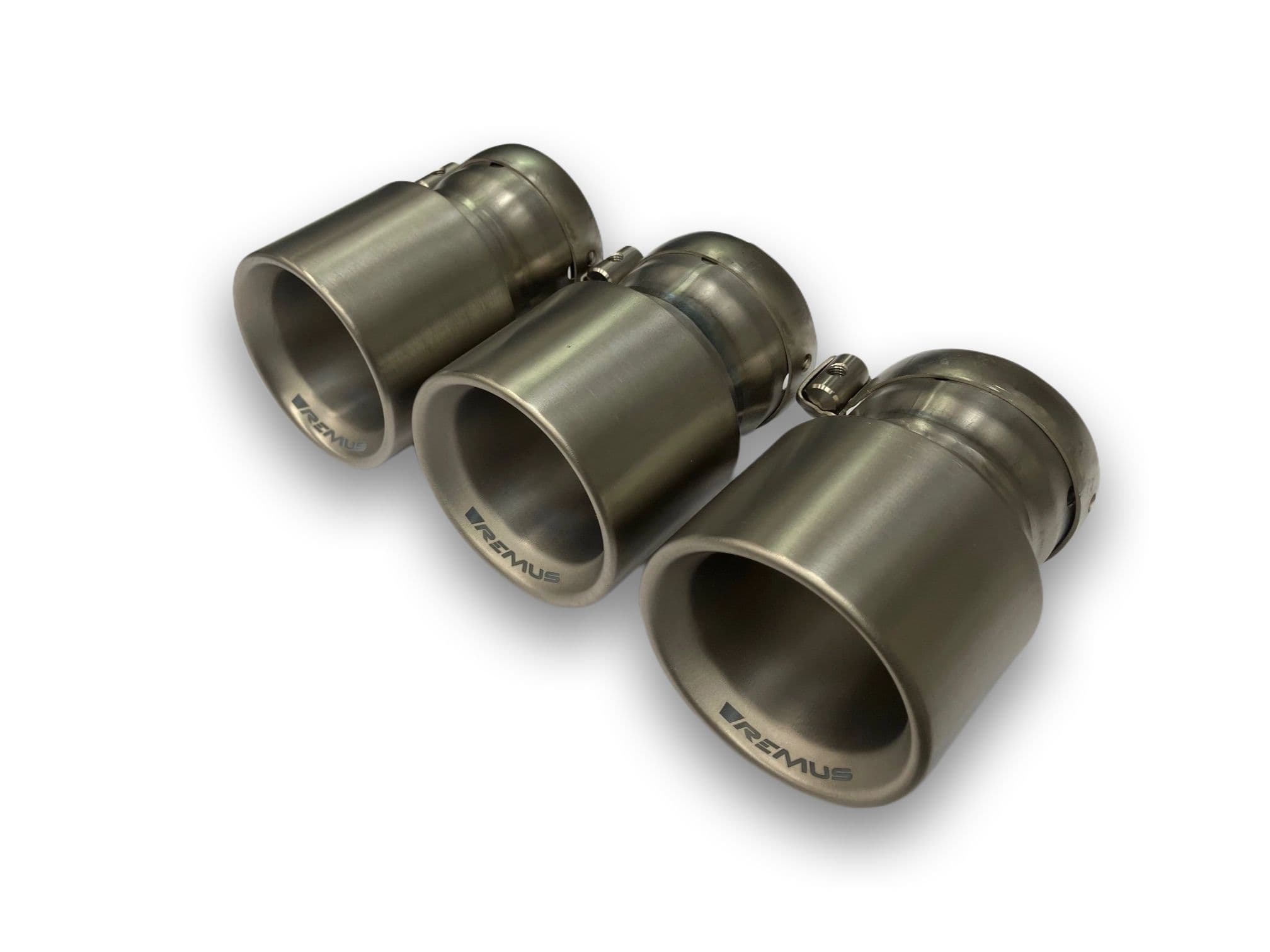 REMUS 0038 70TI — OPT Titanium Tailpipe Set (100mm)