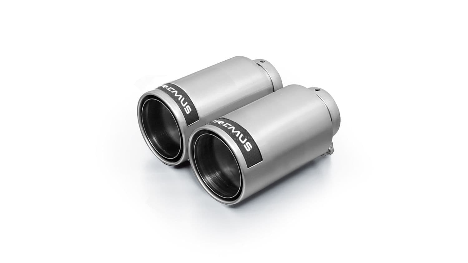REMUS 0046 98CR — 4-Piece Tailpipes, Street Race, 98mm