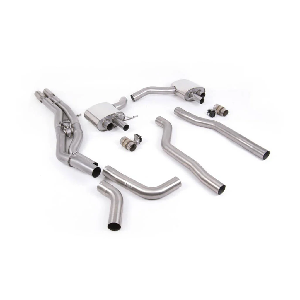 Milltek SSXAU865 Układ wydechowy Filter-Back — AUDI RS6 C8 4.0 V8 bi-turbo (OPF/GPF Models) — zdjęcie 1
