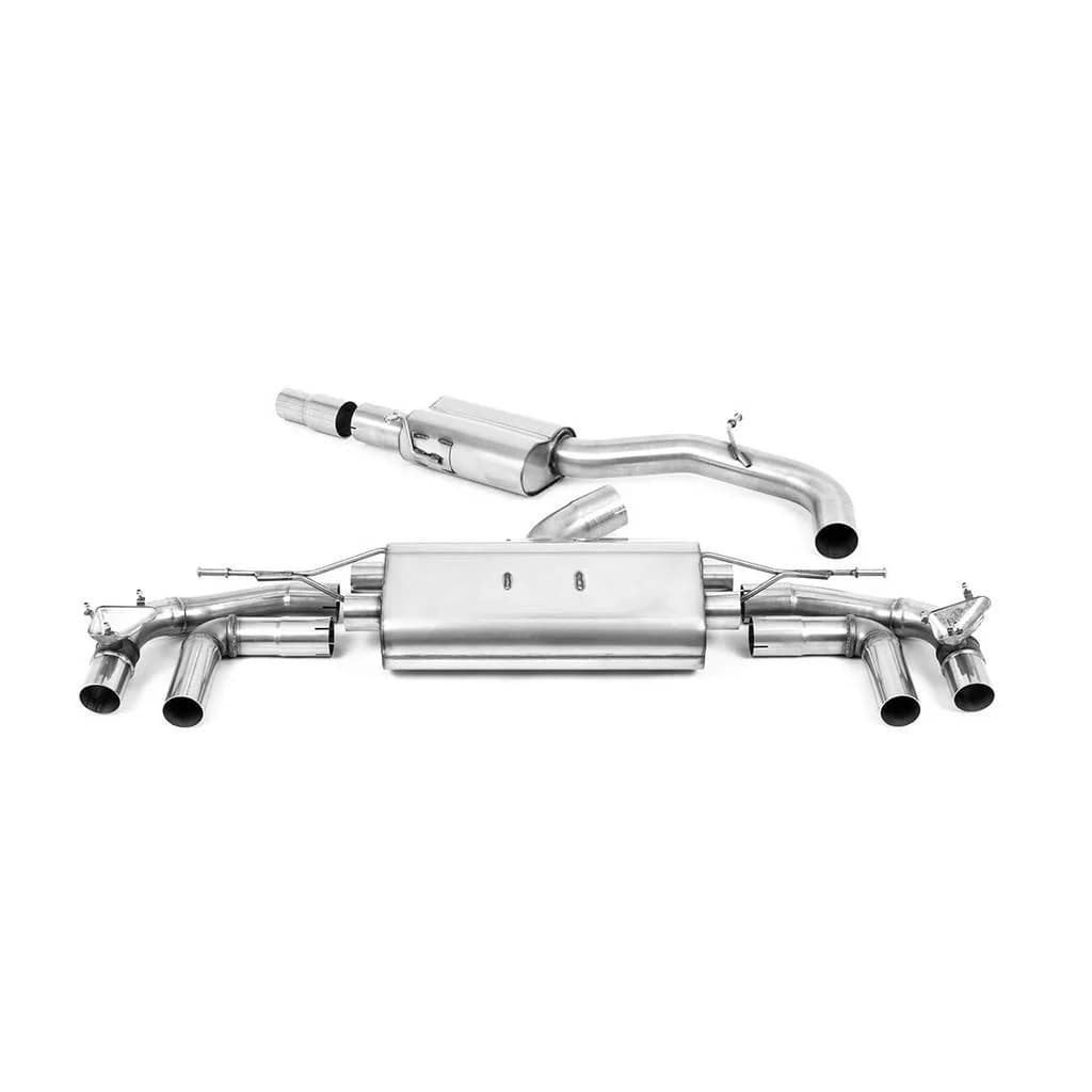 Milltek SSXAU916 Układ wydechowy Filter-Back — AUDI S3 2.0TFSI Quattro Sportback 310PS 8Y (OPF/GPF) 2020 - 2022 — zdjęcie 1