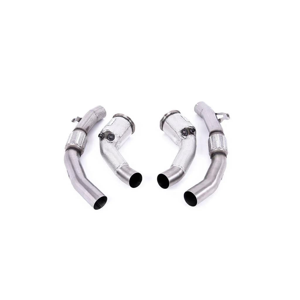 Milltek SSXAU870 Downpipe — AUDI RS6 C8 4.0 V8 bi-turbo (OPF/GPF Models) — zdjęcie 1