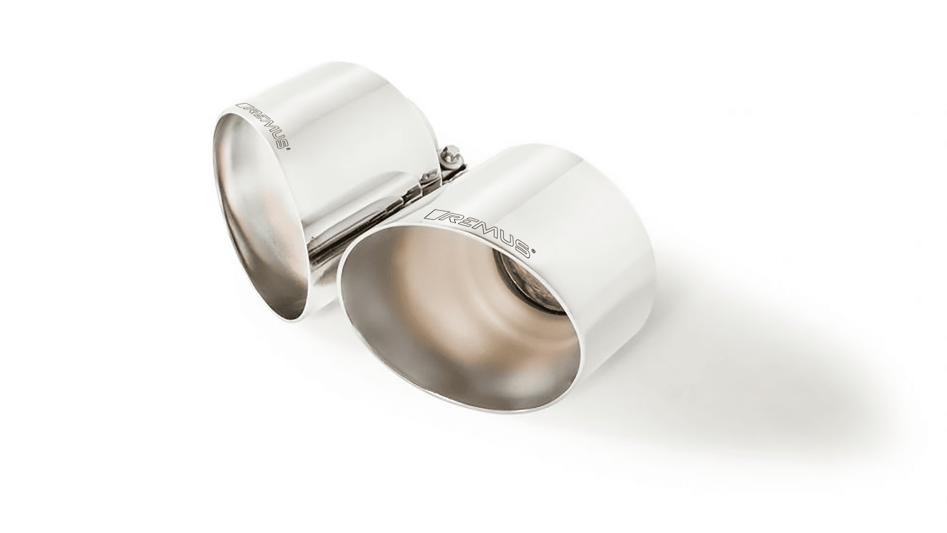 REMUS 0426 85SSR — Tailpipe Set, 127mm, stainless steel
