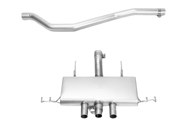 REMUS 257123 5500 — Racing sport exhaust centered (absorption principle)