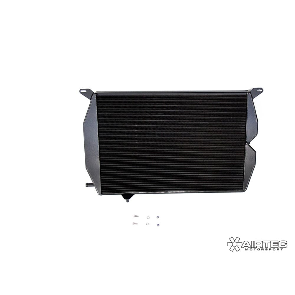 Aluminiowa chłodnica wody Airtec Motorsport ATRADREN1 z wentylatorami Renault Clio III RS Meglio z silnikami Megane RS