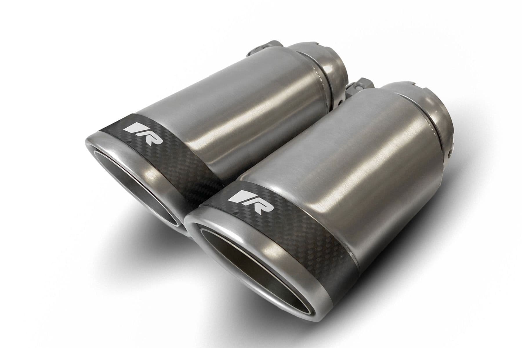 REMUS 0046 83CSR — 4-Piece Tailpipe Set, Carbon Race