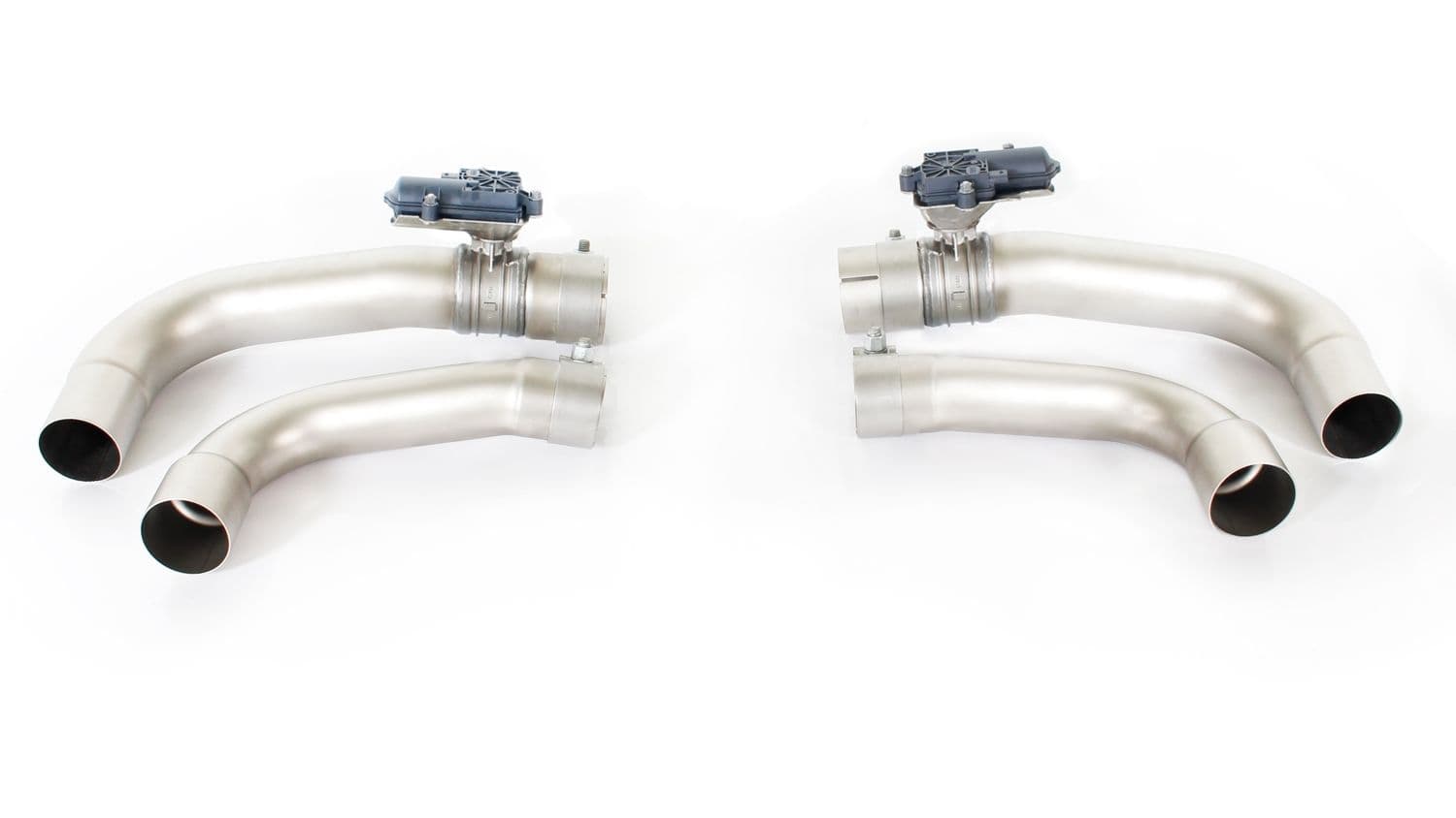 REMUS 028017 1610 — Racing outlet tubes with 2 electric valves