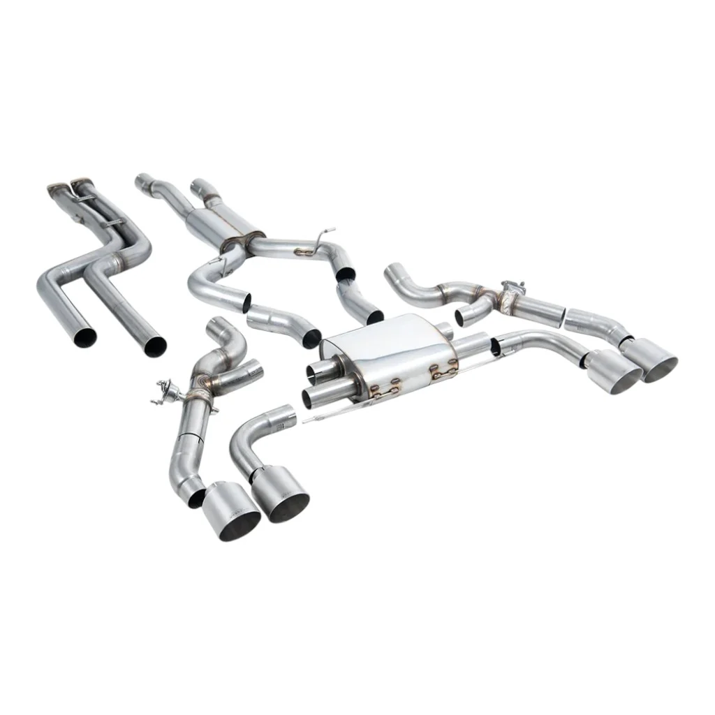 Milltek SSXBM1238 Układ wydechowy Downpipe-Back — BMW X3M / X3M Comp Pre LCI (G01) OPF/GPF 2019– — zdjęcie 1