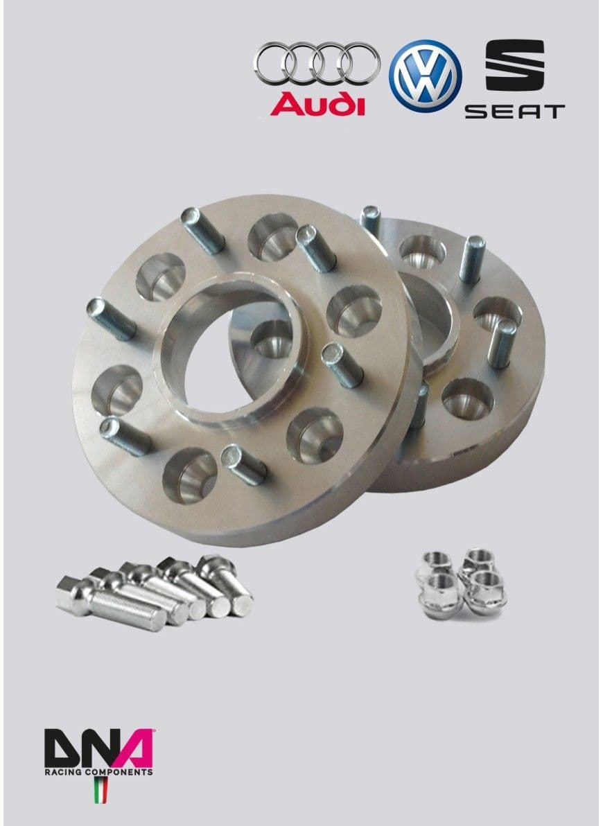 DNA Racing Dystanse kół z elementami montażowymi Audi A3 8P1-8P7-8PA 2003-2012 (PC1304)