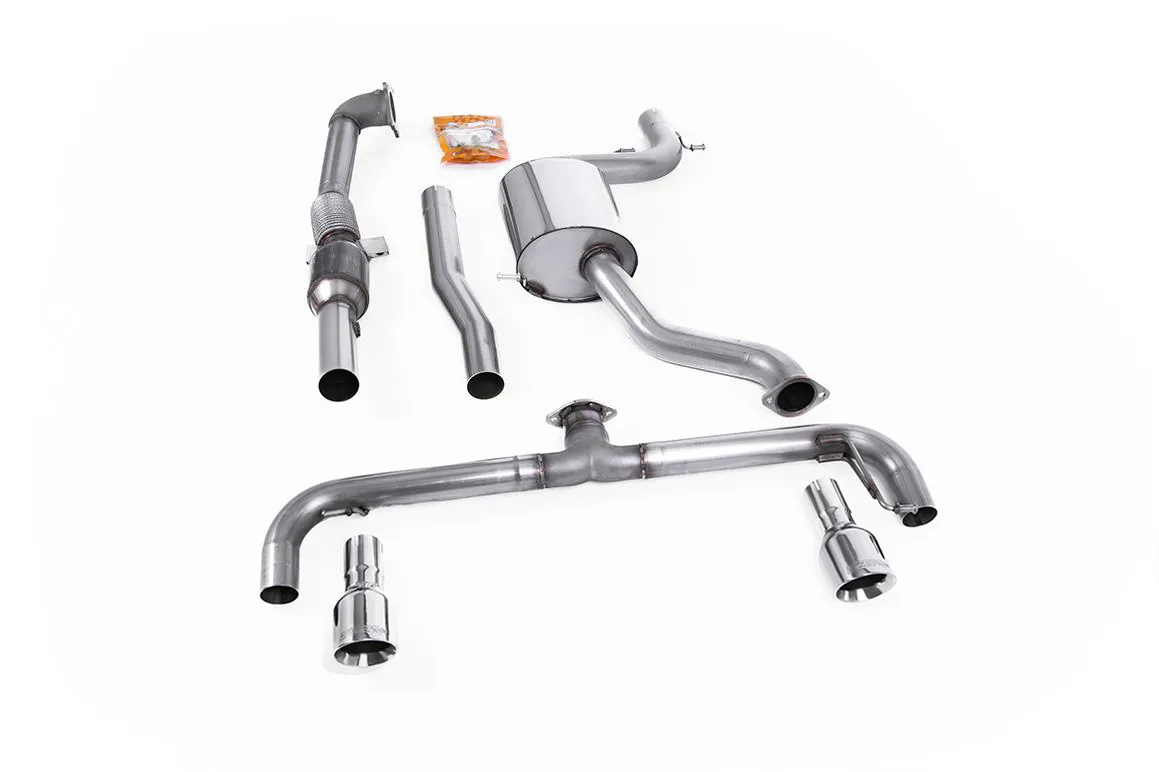 Milltek SSXVW152 Układ wydechowy Turbo-Back — VW Golf Mk6 GTi 2.0 TSI 210PS