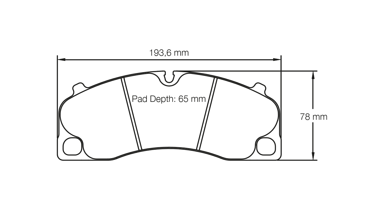 PAGID 4908-RSC1 Przednie klocki hamulcowe RSC1 do PORSCHE 718 Cayman GTS 4.0 982C (do tarcz PCCB) / 991.2 3.0 Carrera GTS (do tarcz żeliwnych) — zdjęcie 1
