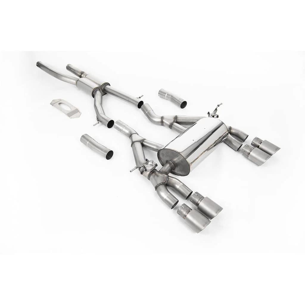 Milltek SSXBM1124 Układ wydechowy Cat-Back — BMW 3 Series F80 M3 & M3 Competition Saloon (OPF/GPF Models Only) — zdjęcie 1