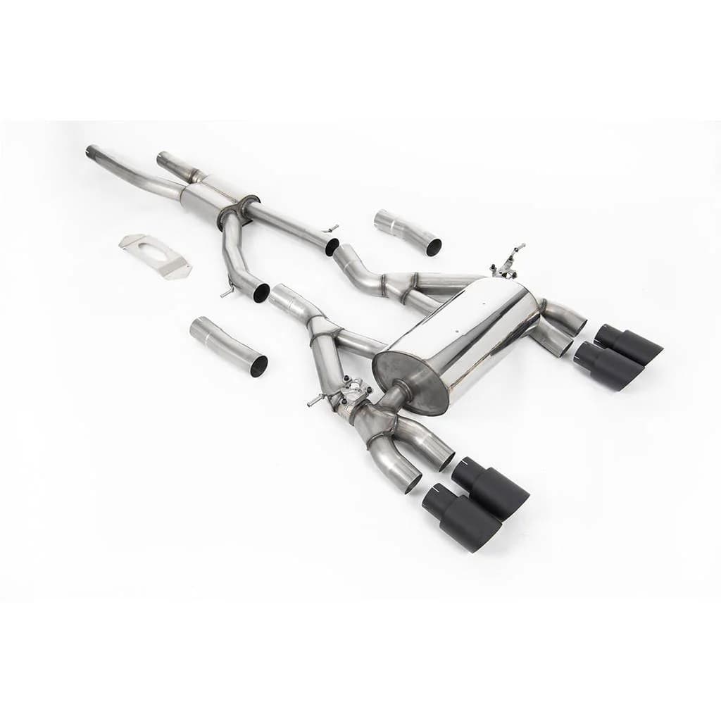 Milltek SSXBM1125 Układ wydechowy Cat-Back — BMW 3 Series F80 M3 & M3 Competition Saloon (OPF/GPF Models Only) — zdjęcie 1