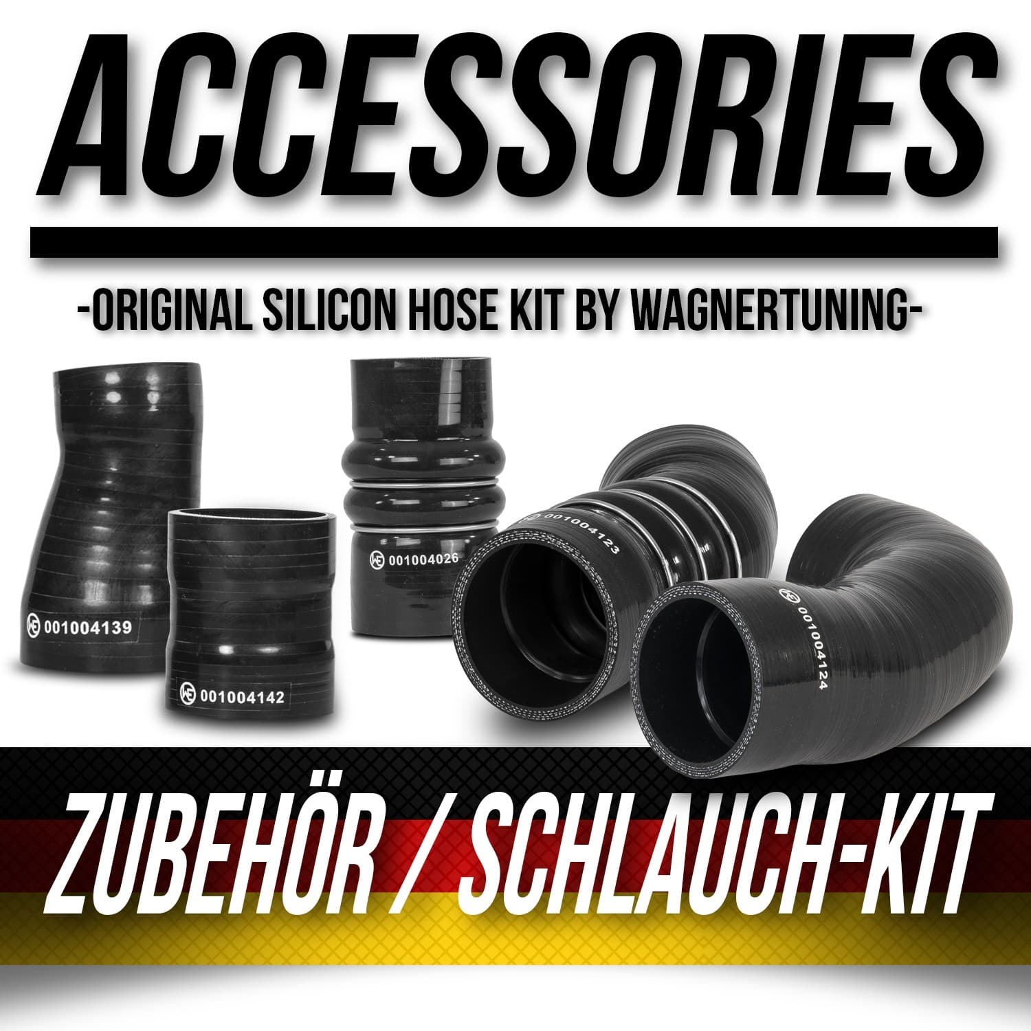 Silicon Hose Kit for : VAG 1,8-2,0TSI — 210001048