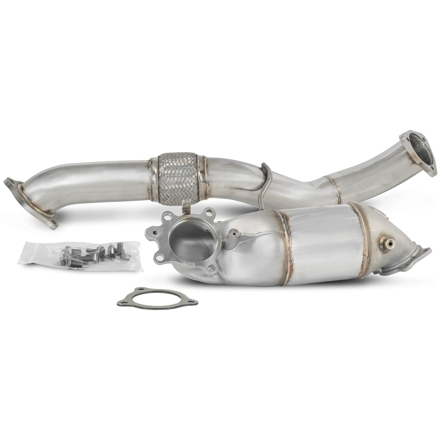 Downpipe Kit 300CPSI EU6 : Honda Civic FK7 1,5VTec Turbo — zdjęcie 1